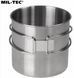 Кружка MIL-TEC 600 мл нержавеющая сталь 14602600 M12555546 фото 3