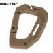 Карабин Mil-Tec MOLLE Coyote 2шт 15922505 M1255551997 фото 4