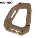 Карабин Mil-Tec MOLLE Coyote 2шт 15922505 M1255551997 фото 3