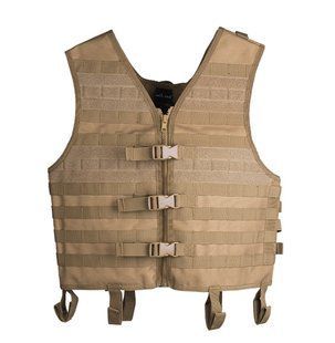 Жилет тактичний Mil-Tec MOLLE CARRIER WESTE GEN.II COYOTE 13462205 P1236755 фото