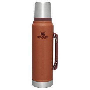 Термобутылка ультралегкая Stanley Legendary Classic 1L Hammertone Clay 10-08266-061 A9726 фото