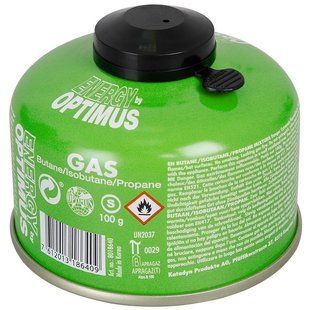 Газовый баллон туристический OPTIMUS Butan 100г 14911900 M1255551996 фото