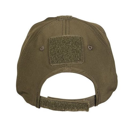 Бейсболка кепка з флісовою підкладкою Mil-Tec SoftShell Baseball Cap Olive 12317501 P1213 фото