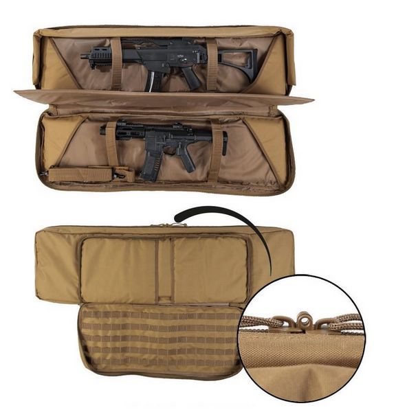 Сумка для оружия транспортировочная Mil-Tec RIFLE CASE DOUBLE койот 16193405- A778270 фото