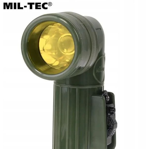 Фонарь угловой светодиодный с цветными фильтрами Mil-Tec US Army 16см оливковый 15143001 P123375 фото