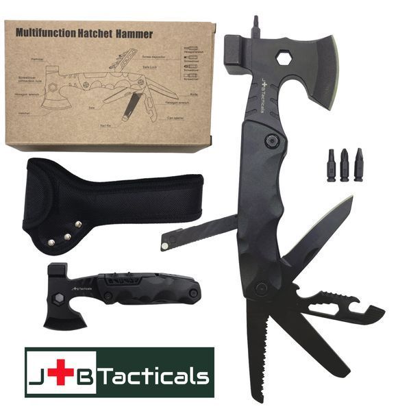 Мультитул JB Tacticals Мультиінструмент 16-в-1 з мінітопором:JB-MLT-0003 A9069 фото