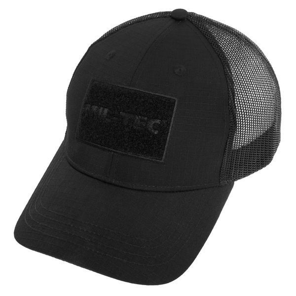 Кепка бейсболка Mil-Tec с сеткой Trucker Baseball Cap Baseball Cap - Black 12318502 A9495 фото