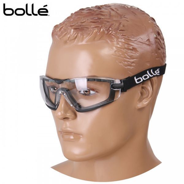 Прозрачные тактические очки Bolle COBRA Clear противоосколочные COBFSPSI M125555711 фото