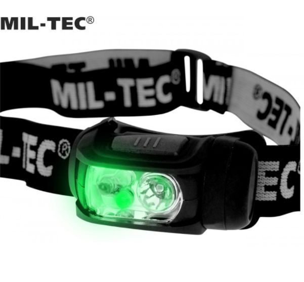 Налобный фонарь Mil-Tec 4 цвета Luxeon 15170102 M12555547 фото