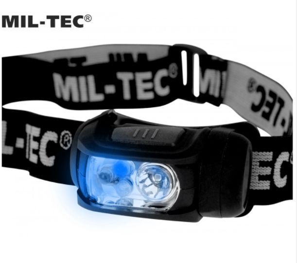 Налобный фонарь Mil-Tec 4 цвета Luxeon 15170102 M12555547 фото
