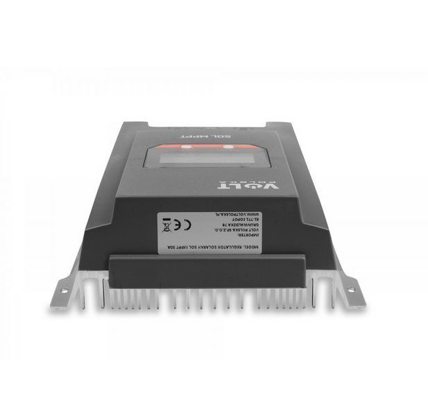 Регулятор сонячний Volt Polska SOL MPPT 30 A (100 V) 12/24 V + LCD + BLUETOOTH W2107 фото