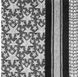 Шарф шемаг арафатка Mil-Tec 110x110 см Stars Black/White 12609402 T00255 фото 3