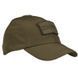 Бейсболка кепка з флісовою підкладкою Mil-Tec SoftShell Baseball Cap Olive 12317501 P1213 фото 1