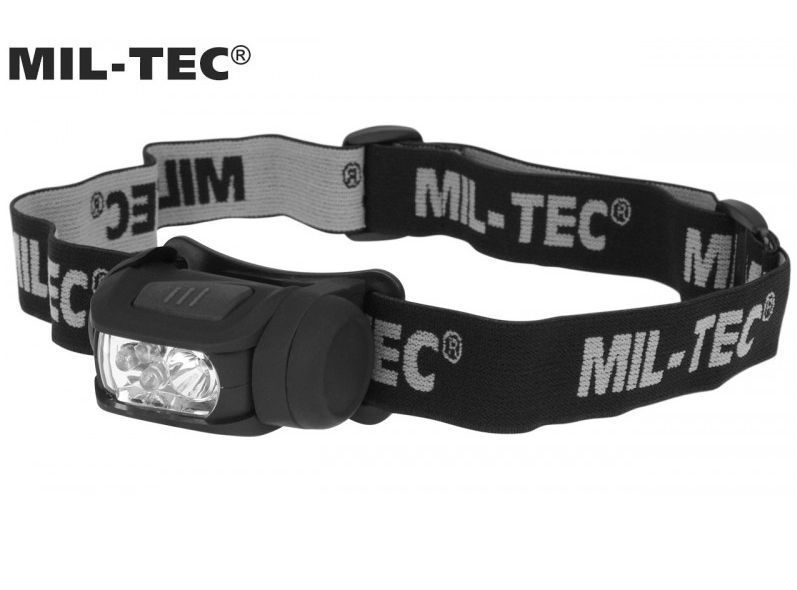 Налобный фонарь Mil-Tec 4 цвета Luxeon 15170102 M12555547 фото