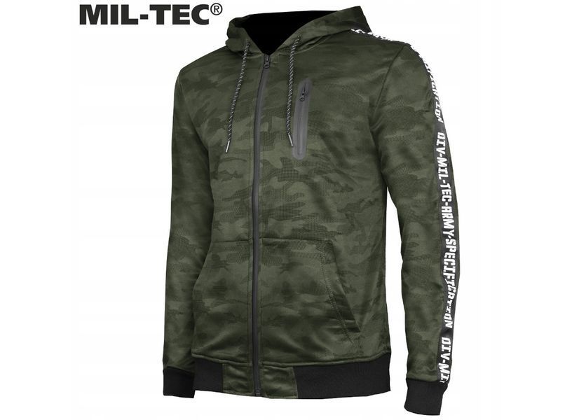 Толстовка тренувальна Mil-Tec WOODLAND 11446120 P1236728 фото