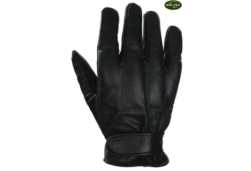 Перчатки Перчатки outdoor кожаные Mil-Tec Defender black 12504002- P123688 фото