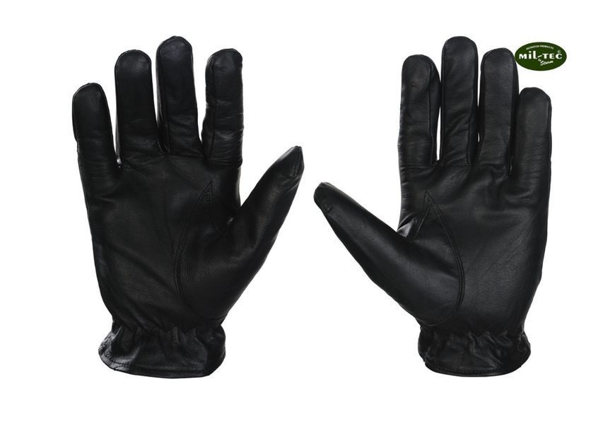 Перчатки Перчатки outdoor кожаные Mil-Tec Defender black 12504002- P123688 фото