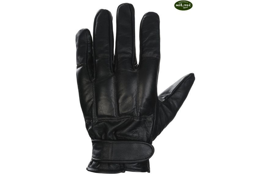 Перчатки Перчатки outdoor кожаные Mil-Tec Defender black 12504002- P123688 фото