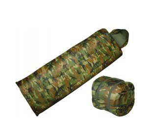 Спальний мішок Mil-Tec Pilot 14101020 Woodland P123299 фото