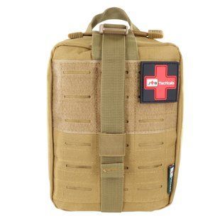 Аптечка першої допомоги JB Tacticals IFAK із системою лазерного різання MOLLE койот JB-BAG-0004-BRN A9132 фото