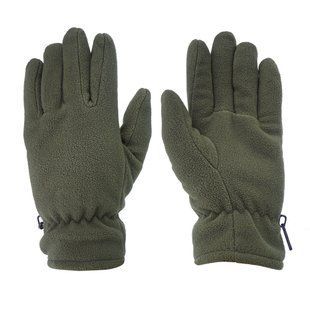 Перчатки флисовые Mil-Tec THINSULATE + Polar Olive 12534001 M1255552157 фото