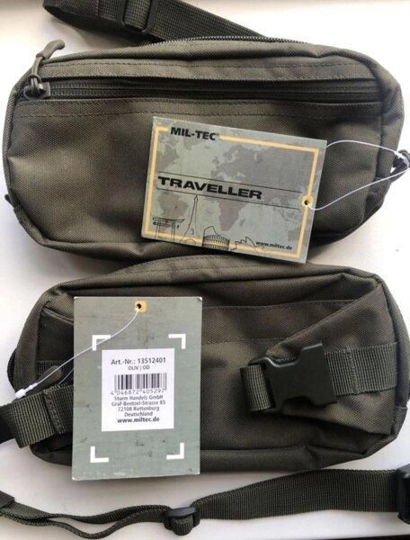 Сумка поясная Mil-Tec Traveller Olive 13512401 P1236738 фото