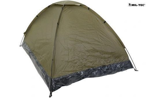 Намет тримісний водонепроникний Mil-Tec Iglu Olive 14215001 M1255552256 фото