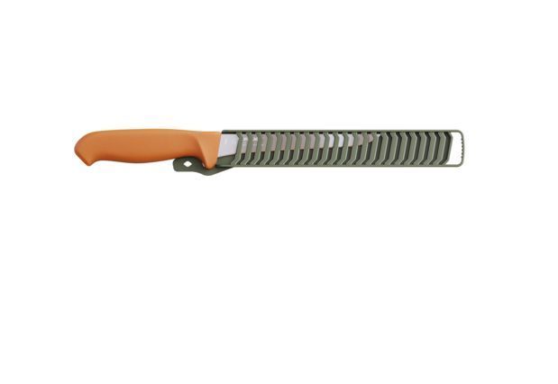 Ніж для оброблення риби та м'яса Morakniv Hunting Narrow Boning (S) Olive Green / Burnt Orange 14235 A8199 фото