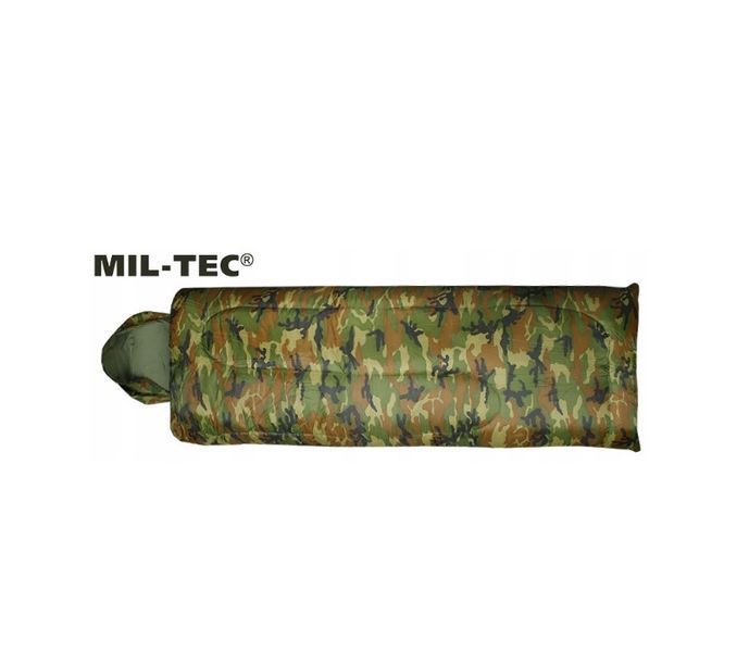 Спальный мешок Mil-Tec Pilot 14101020 Woodland P123299 фото
