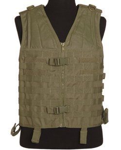 Жилет тактичний Mil-Tec MOLLE CARRIER WESTE OLIVE 13462101 P1236756 фото
