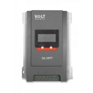 Регулятор сонячний Volt Polska SOL MPPT 40A (100V) 12/24 V + LCD + BLUETOOTH W2108 фото