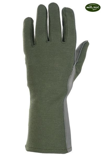 Рукавички Рукавиці outdoor термостійкі Mil-Tec NOMEX Olive 12523001- P1236711 фото