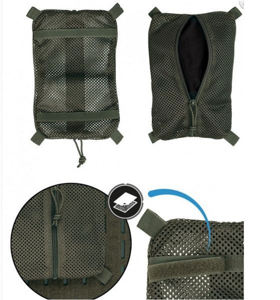 Органайзер сетчатый Mil-Tec Large Olive 16003701- A7790 фото