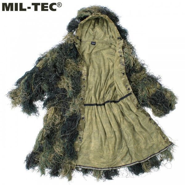 Костюм камуфляжний маскувальний Mil-Tec Ghillie Parka BASIC Anti Fire2 11962100 M907 фото