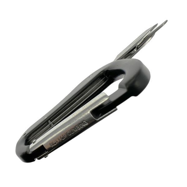 Мультитул карабін кишеньковий ніж JB Tacticals JB-07 чорний JB-MLT-0007-BLK A9070 фото