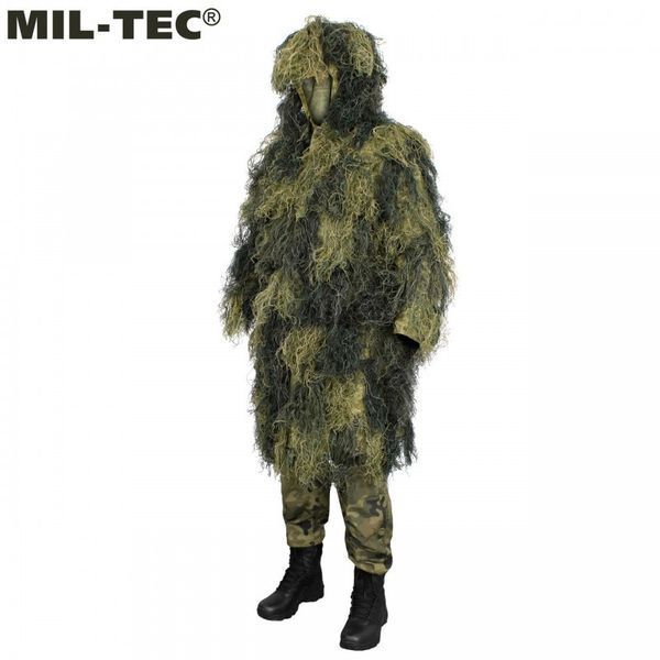 Костюм камуфляжний маскувальний Mil-Tec Ghillie Parka BASIC Anti Fire2 11962100 M907 фото