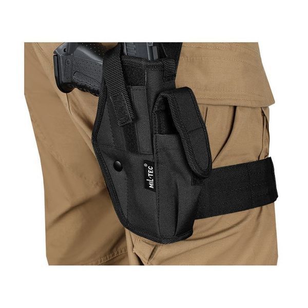 Кобура набедренная Mil-Tec 9 мм Black 16145002 P1231 фото