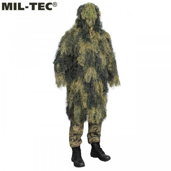 Костюм камуфляжний маскувальний Mil-Tec Ghillie Parka BASIC Anti Fire2 11962100 M907 фото