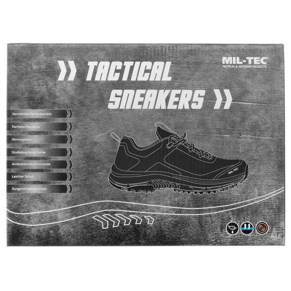 Кросівки тактичні Mil-Tec чорні 12889002 M637 фото