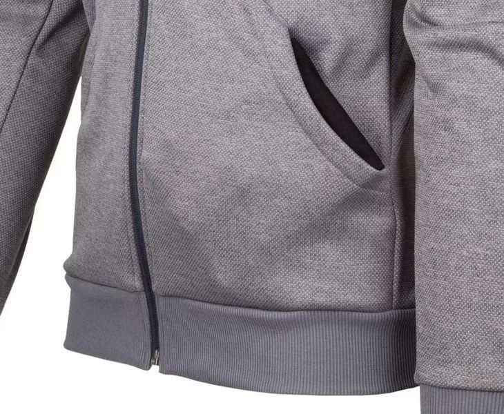 Толстовка тактическая с капюшоном Helikon-Tex Urban Tactical Hoodie Black/Melange Grey BL-UHF-PO-M1 P1236975 фото