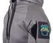 Толстовка тактическая с капюшоном Helikon-Tex Urban Tactical Hoodie Black/Melange Grey BL-UHF-PO-M1 P1236975 фото 6