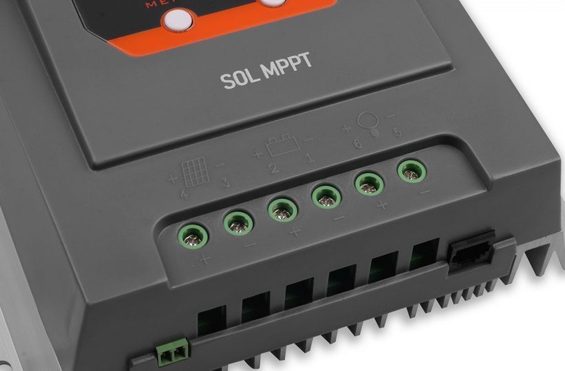 Регулятор солнечный Volt Polska SOL MPPT 40A (100V) 12/24V + LCD + BLUETOOTH W2108 фото