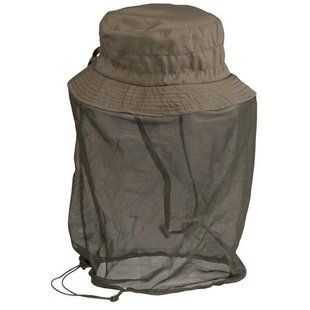 Панама тактична Mil-tec Boonie Hat з москітною сіткою Olive 12331001 A9749 фото