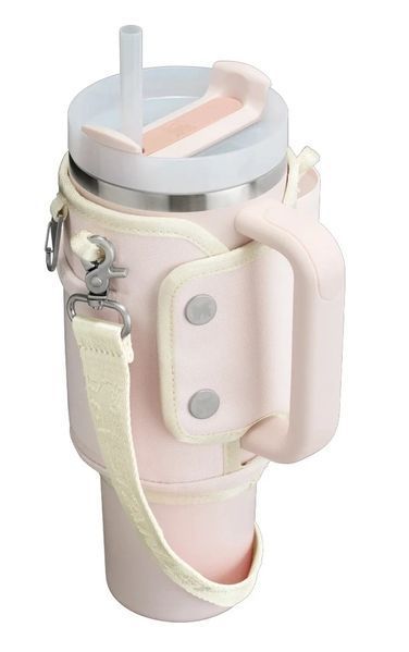 Сумка для кружки с ремешком Stanley Carry-All na Quencher 1,18L Rose Quartz A9728 фото