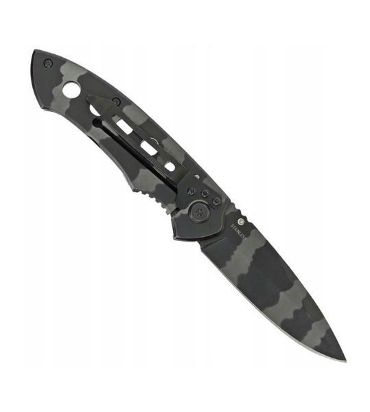 Ніж складаний тактичний Mil-Tec One-Hand Camo 15304000 P123541 фото