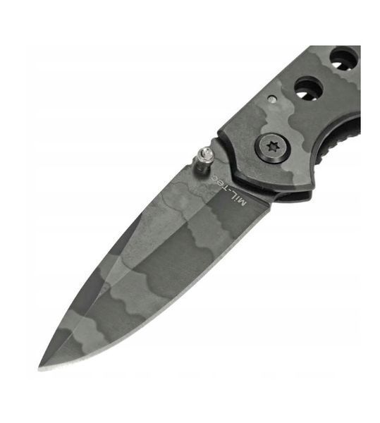 Ніж складаний тактичний Mil-Tec One-Hand Camo 15304000 P123541 фото