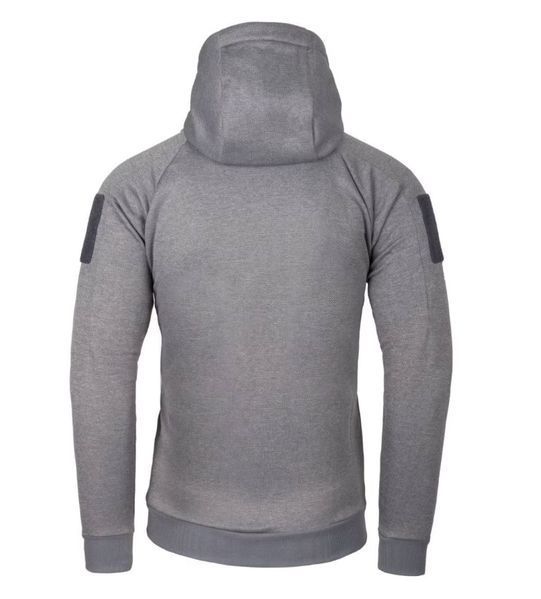 Толстовка тактическая с капюшоном Helikon-Tex Urban Tactical Hoodie Black/Melange Grey BL-UHF-PO-M3 P1236976 фото