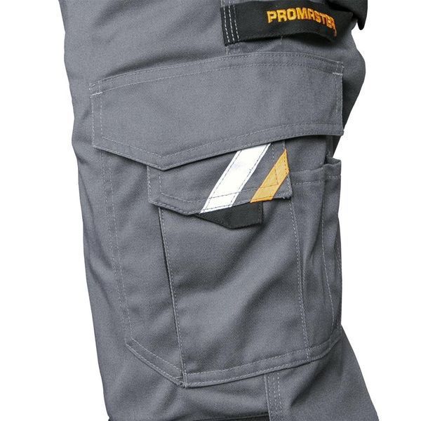 Брюки рабочие мужские REIS PRO MASTER PROX-T GYS темно-синие-желтыо-серые P123196 фото