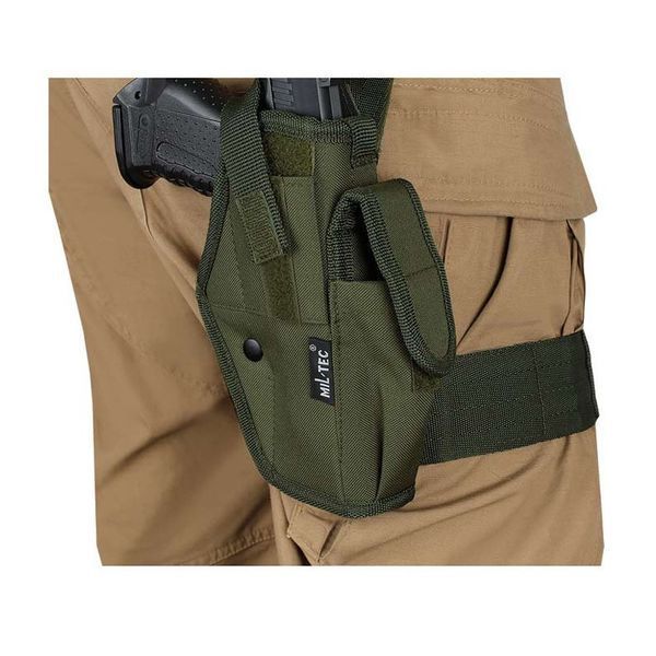Кобура на стегнах Mil-Tec 9 мм Olive 16145001 P1232 фото