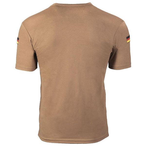 Футболка Mil-tec BW TROPEN T-SHIRT M.NAT.ABZ.COYOTE 11014005- A9016 фото